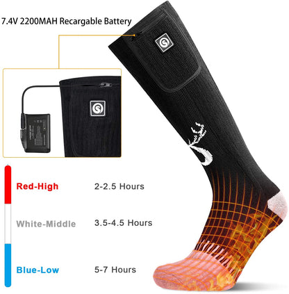 Heated Socks - Reinforced Comfort for Winter Use Julesroches