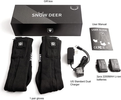 Heated Socks - Reinforced Comfort for Winter Use Julesroches