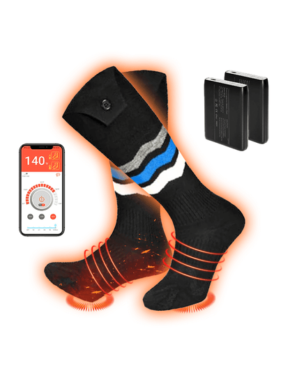 Heated Socks - Smart Remote Control for Ultimate Warmth Julesroches