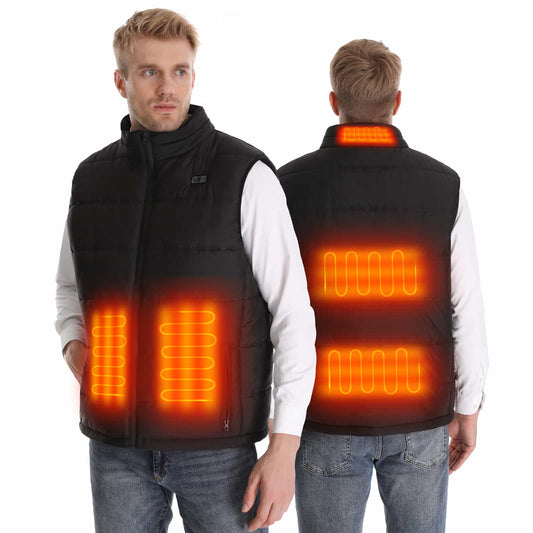 Heated Vest - Adjustable Dual Temperature for Maximum Warmth Julesroches