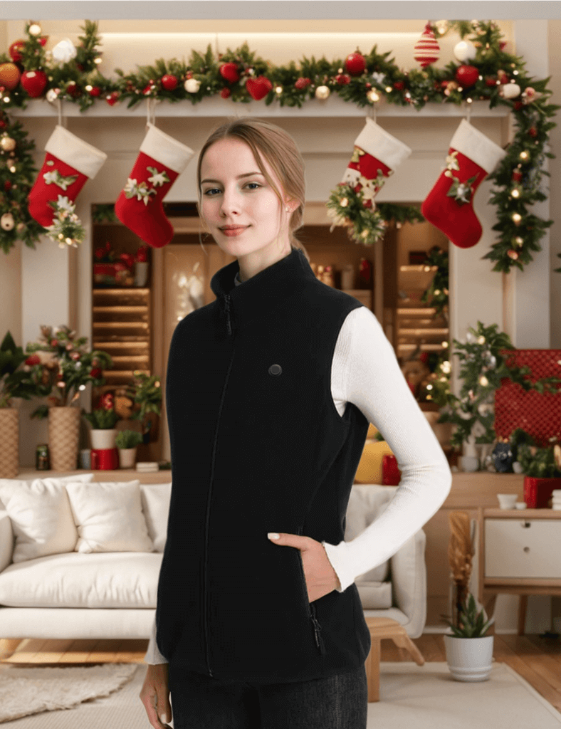 Heated Vest - Five Heating Zones for Cold Weather Comfort Julesroches