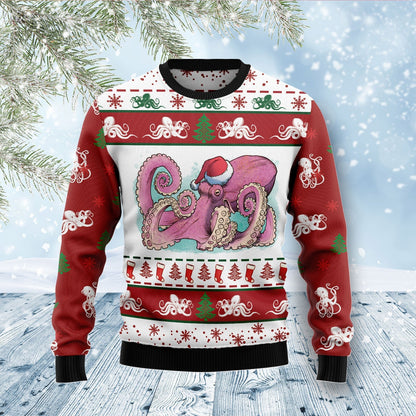 Holiday Ugly Sweater JulesRoche All-Over Print Cotton Classic Julesroches