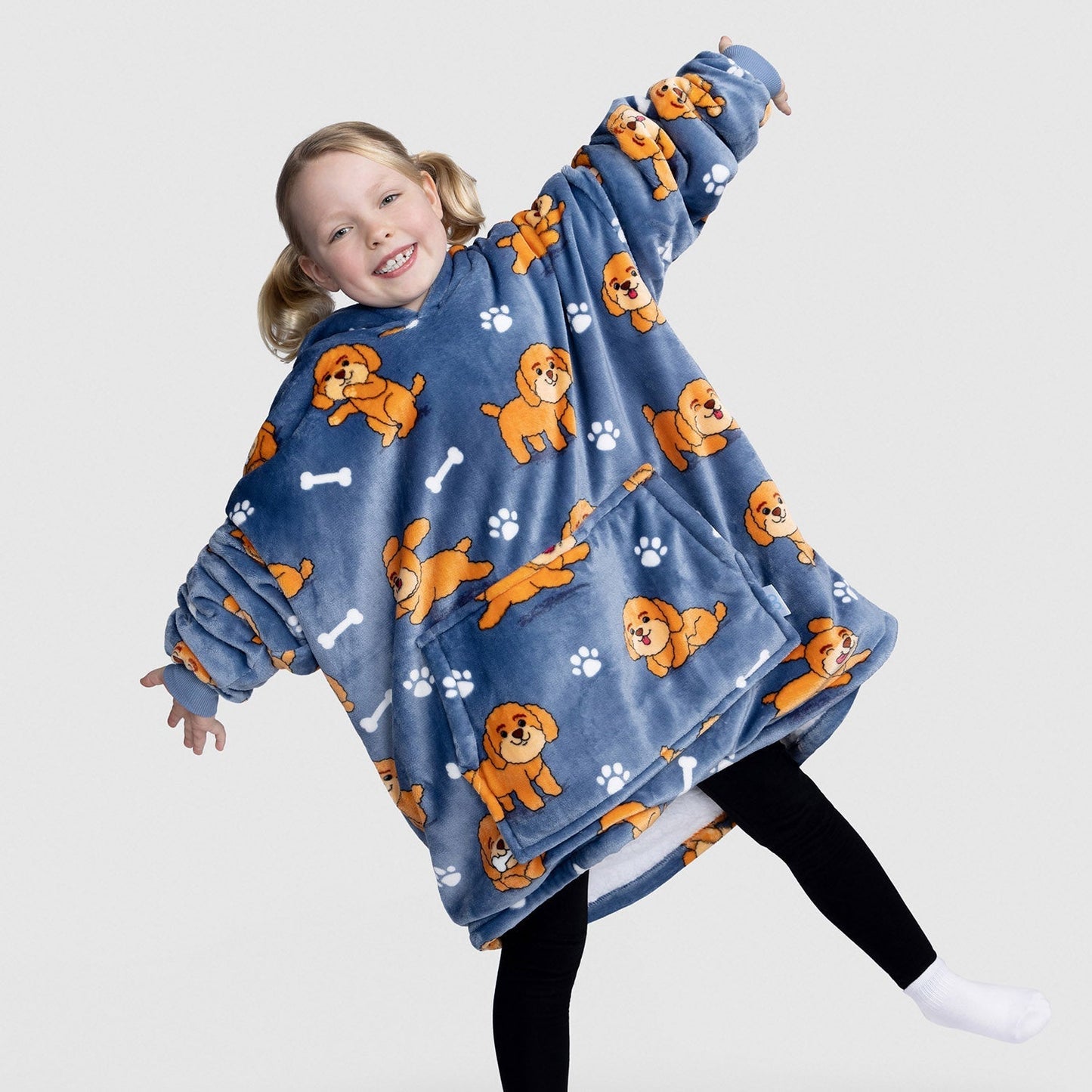 Wearable Kids Blanket JulesRoche Oversized Hooded Fleece - Collection