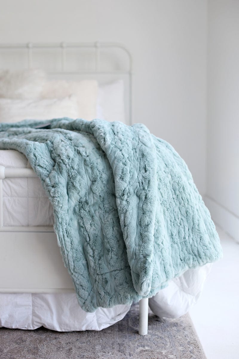 Soft Blanket JulesRoche Ultra Sorbet Morning Mist