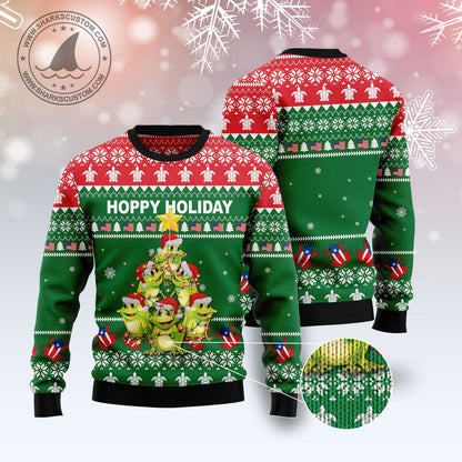 JulesRoche Knitted Ugly Christmas Sweater All-over Print Julesroches