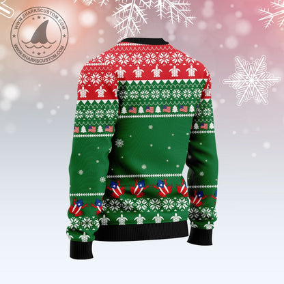 JulesRoche Knitted Ugly Christmas Sweater All-over Print Julesroches