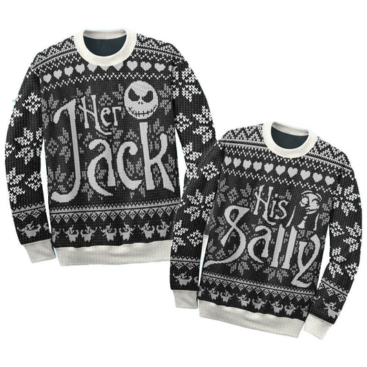 JulesRoche Ugly Sweater with All-Over Print for Winter Julesroches