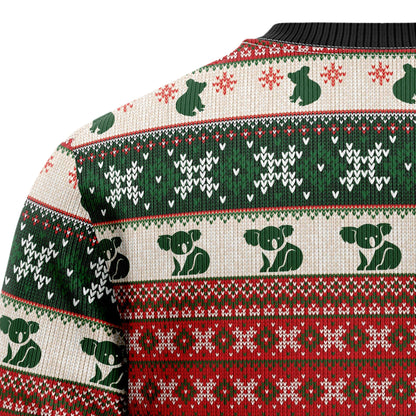 Knitted Ugly Sweater JulesRoche All-Over-Print Holiday Outfit Julesroches