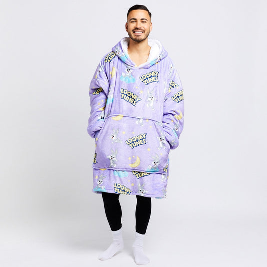 Wearable Blanket JulesRoche Sherpa Fleece Oversized Hoodie Blanket