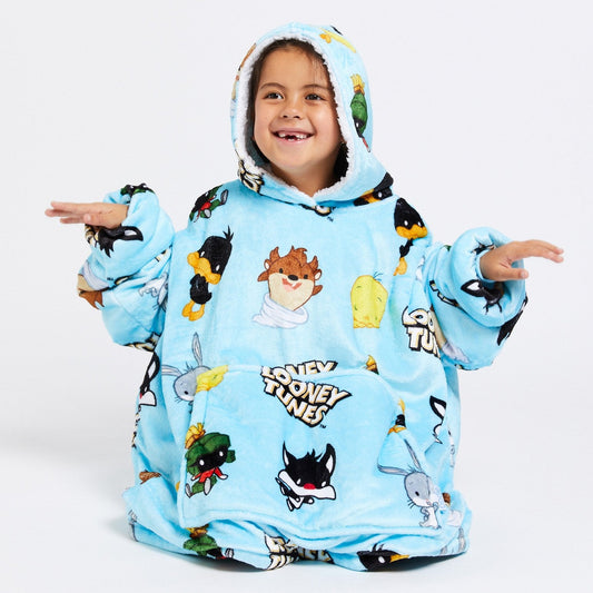 Hooded Blanket JulesRoche Kids Sherpa Fleece Wearable Blanket