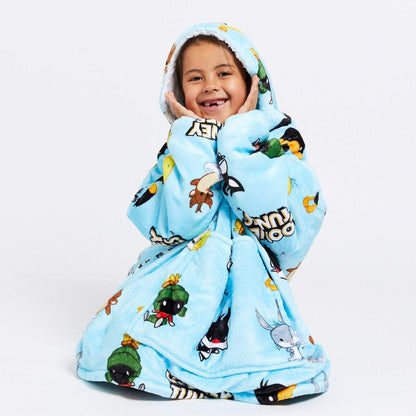 Hooded Blanket JulesRoche Kids Sherpa Fleece Wearable Blanket