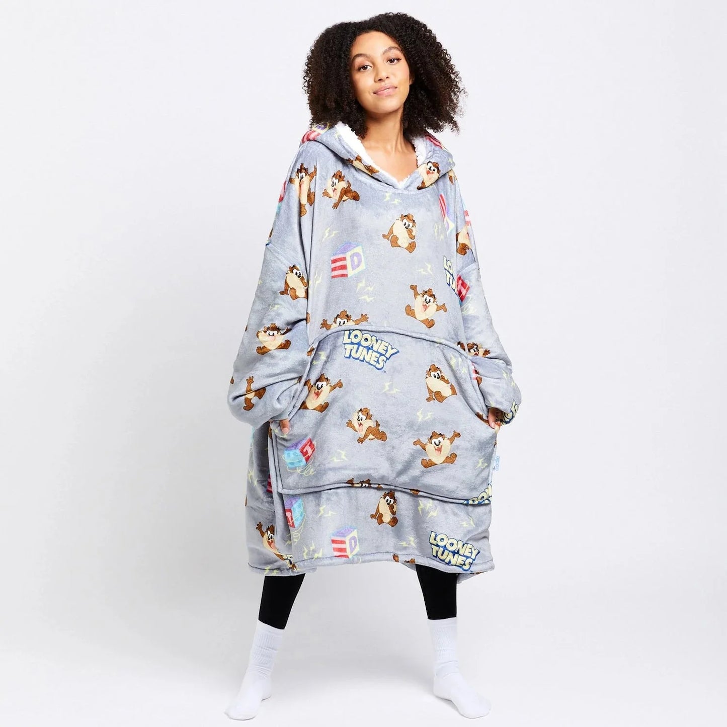 Wearable Blanket JulesRoche Oversized Hoodie Sherpa Fleece