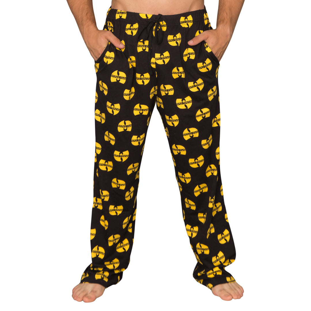 Lounge Pants JulesRoche Drawstring Closure Adult Fit Wu-Tang Clan Logo Julesroches