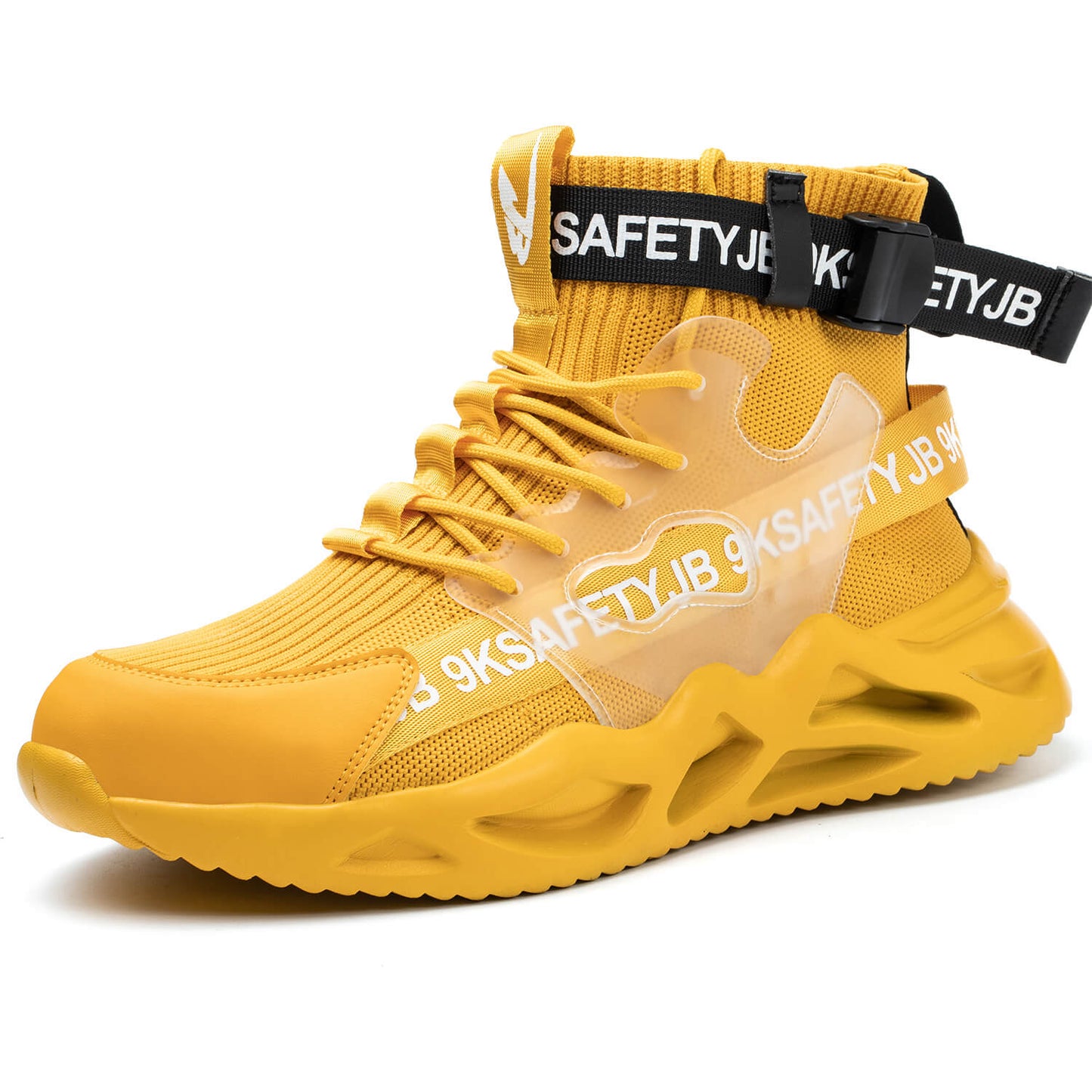 Lightweight Safety Shoes JulesRoche Widened EU Steel Toe High-Top Design