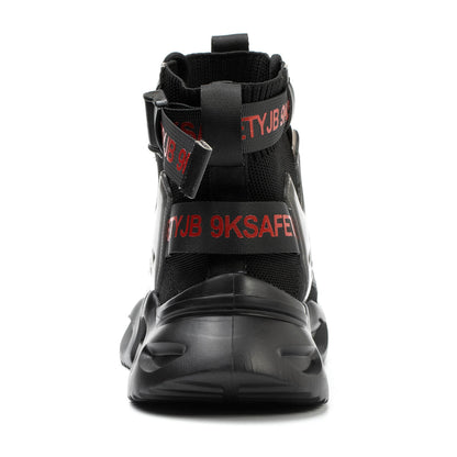 Lightweight Safety Shoes JulesRoche Widened EU Steel Toe High-Top Design