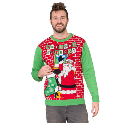 Men's Christmas Sweater JulesRoche Funny Holiday Design Julesroches