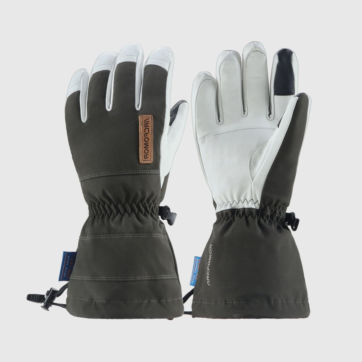 Men's Winter Gloves - Waterproof and Touchscreen for Cold Days Julesroches