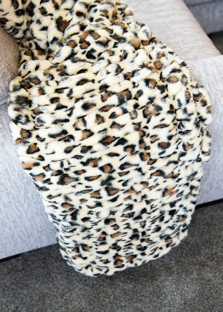 Leopard Print Blanket JulesRoche Soft Polyester Hugs Leo