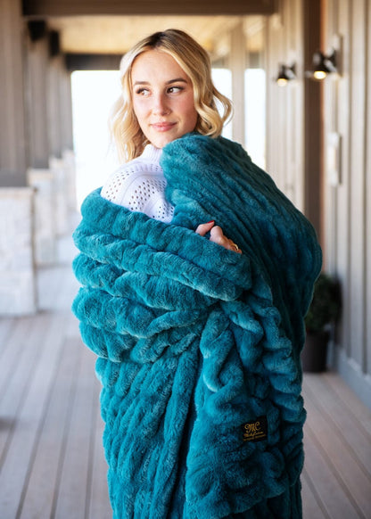 Cozy Blanket JulesRoche Ultra-Soft Deep Lake Hugs