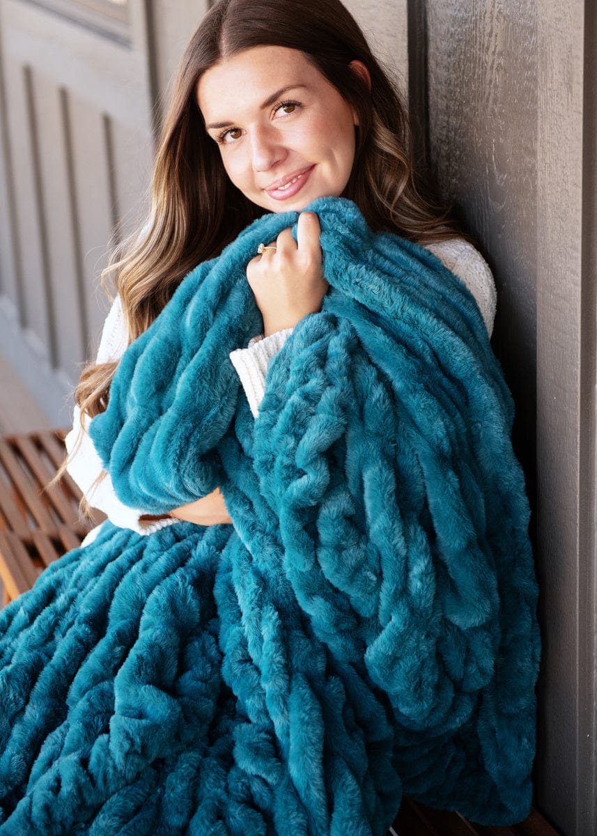 Cozy Blanket JulesRoche Ultra-Soft Deep Lake Hugs