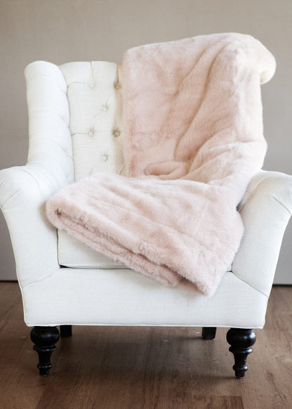 Luxury Blanket JulesRoche Plush Cozy Extreme Sand