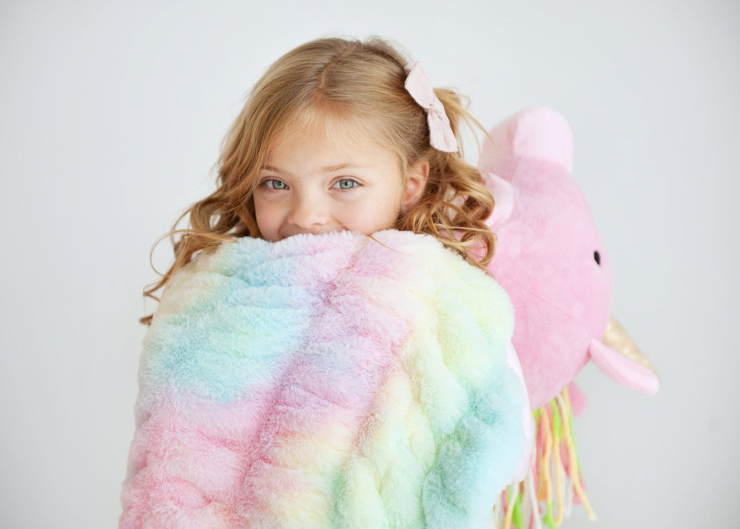 Hooded Unicorn Blanket JulesRoche Enchanting 35x50"