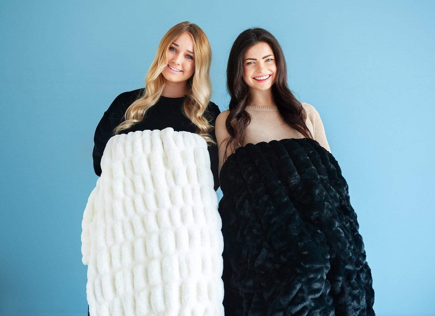 Luxury Black Minky Blanket JulesRoche Plush Comfort