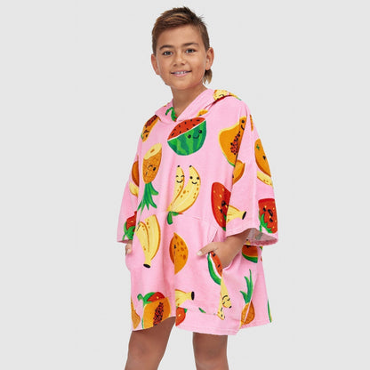 Kids Hooded Beach Towel JulesRoche UPF 50+ Quick Dry