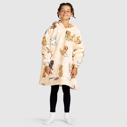 Kids Hooded Blanket JulesRoche Sherpa Fleece Oversized Hoodie