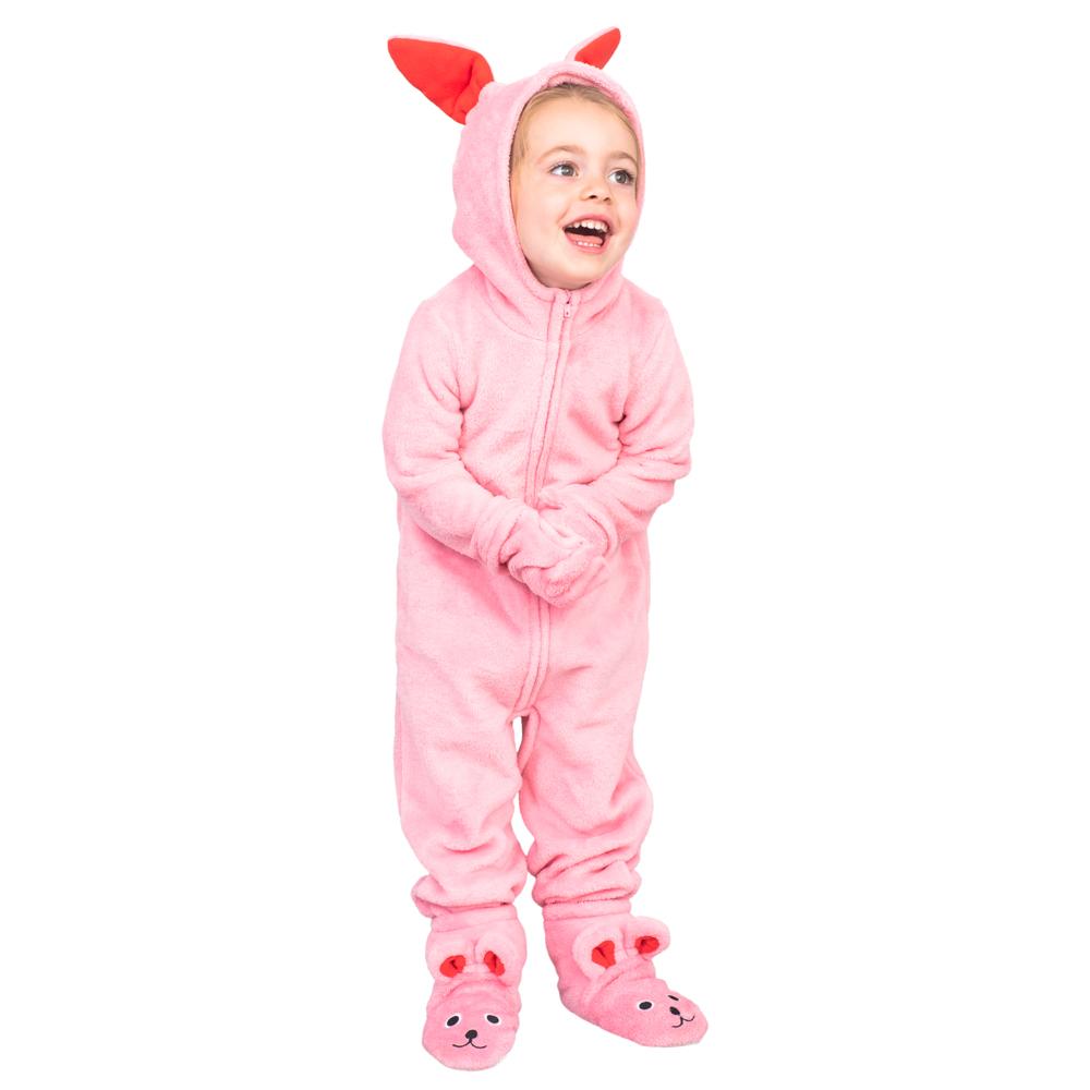 Pink Jumpsuit Unisex Kids Animal Costume - JulesRoche Julesroches