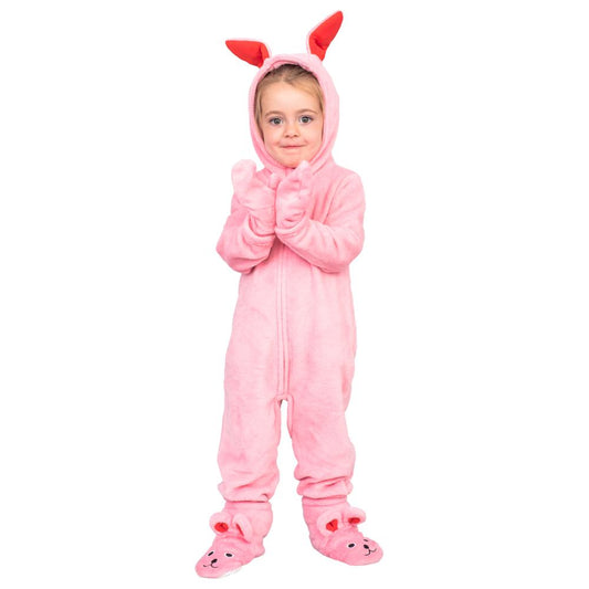 Pink Jumpsuit Unisex Kids Animal Costume - JulesRoche Julesroches