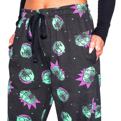 Rick and Morty Pajamas JulesRoche Soft Stylish Comfortable Lounge Pants Julesroches