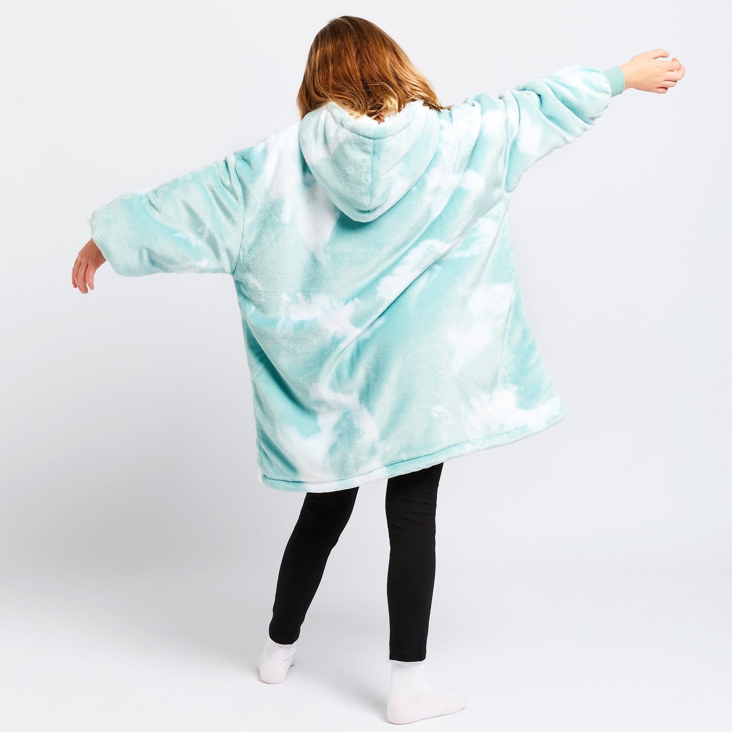 Kids Wearable Blanket Hoodie JulesRoche Oversized Design