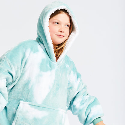 Kids Wearable Blanket Hoodie JulesRoche Oversized Design