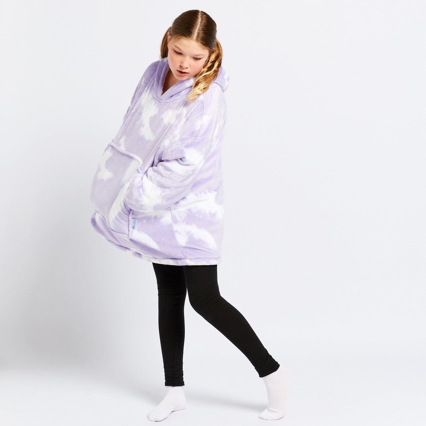 Wearable Blanket Kids Sherpa Fleece Oversized Hoodie - JulesRoche