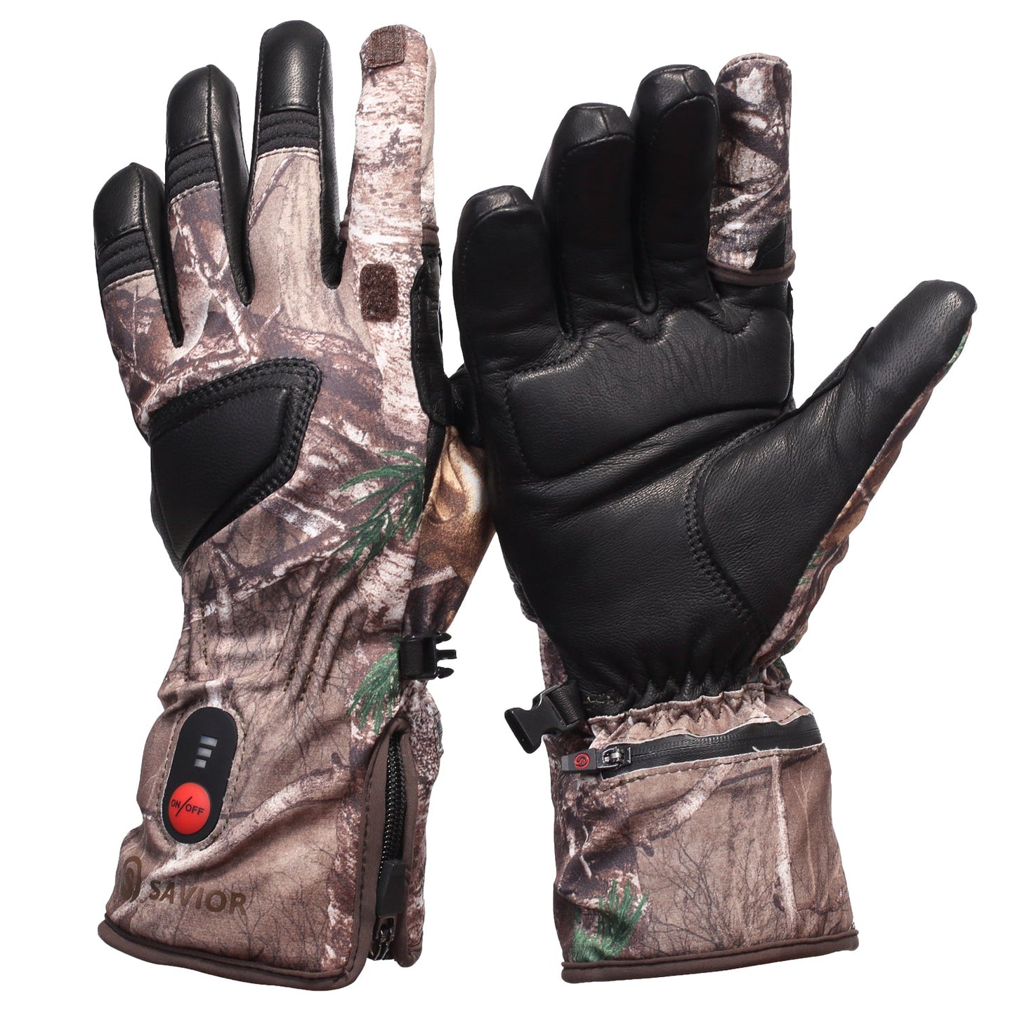 Touchscreen Gloves - Heated Camouflage for Outdoor Enthusiasts Julesroches