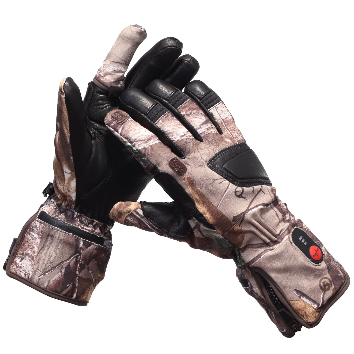 Touchscreen Gloves - Heated Camouflage for Outdoor Enthusiasts Julesroches