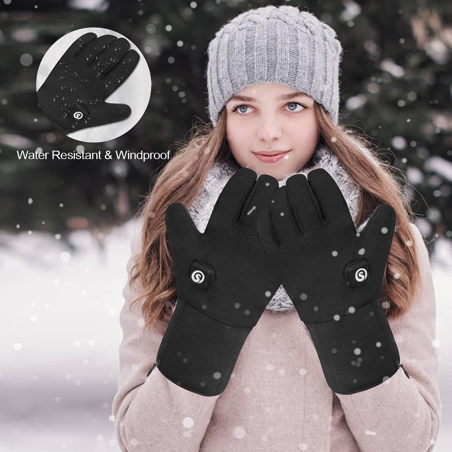 Touchscreen Gloves - Lightweight, Non-Slip Design for Smart Device Use Julesroches