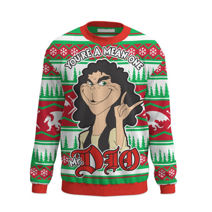 Ugly Christmas Pullover JulesRoche Official Fun Ronnie James Dio Design Julesroches