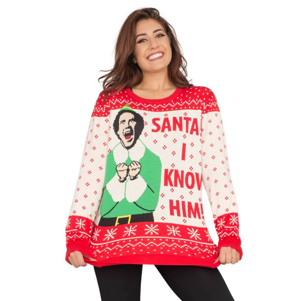 Ugly Christmas Sweater - Hilarious Will Ferrell Elf Design for Festive Fun Julesroches