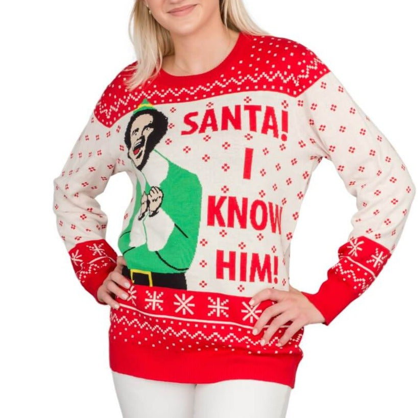 Ugly Christmas Sweater - Hilarious Will Ferrell Elf Design for Festive Fun Julesroches