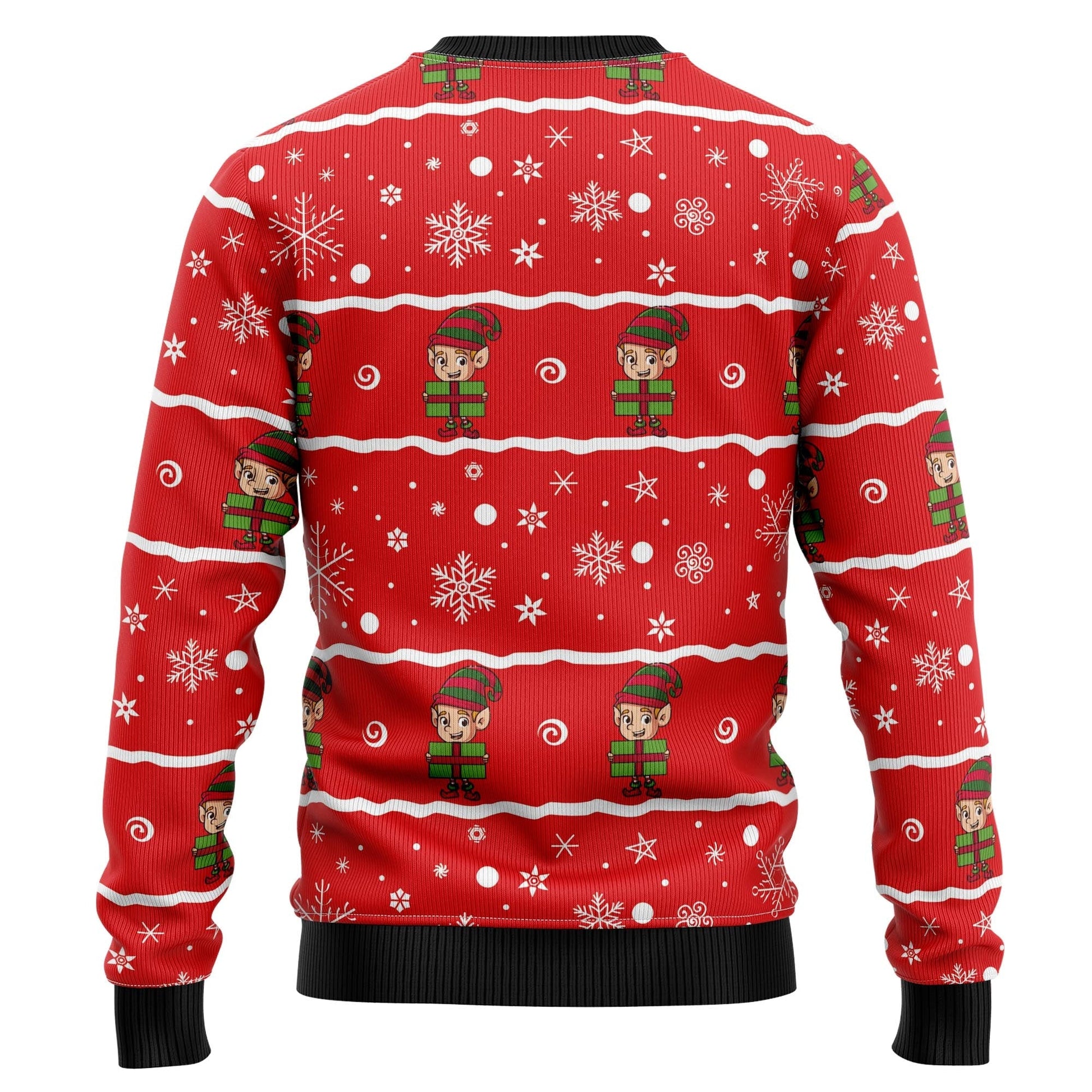 Ugly Christmas Sweater JulesRoche 100% Wool Funny Festive Wear Julesroches