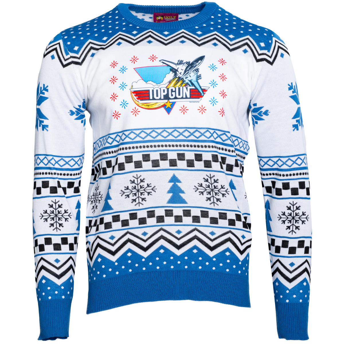 Ugly Christmas Sweater JulesRoche 1980s Top Gun Special Julesroches