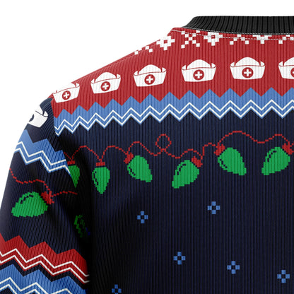 Ugly Christmas Sweater JulesRoche All-Over Print Cotton Acrylic Blend Julesroches