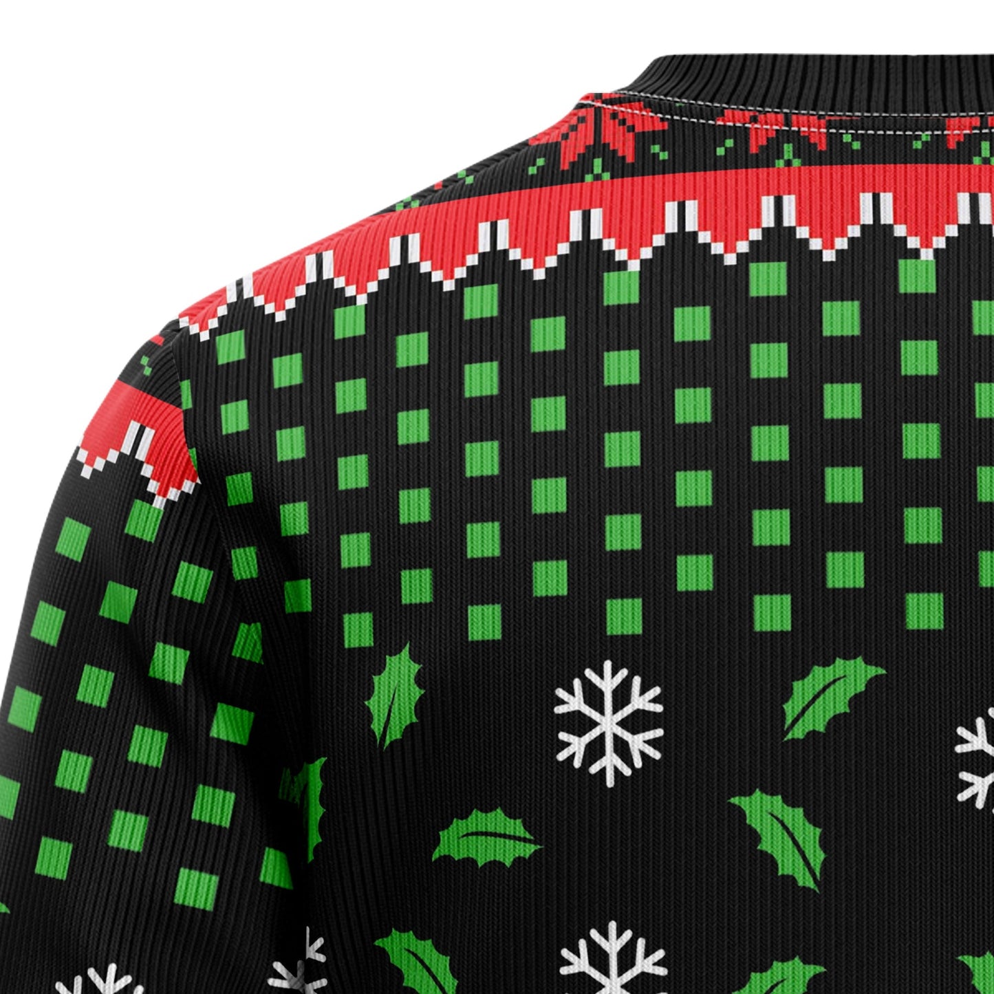 Ugly Christmas Sweater JulesRoche All-Over-Print Cotton Blend Julesroches