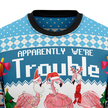 Ugly Christmas Sweater JulesRoche All-Over Print Cotton Blend Julesroches