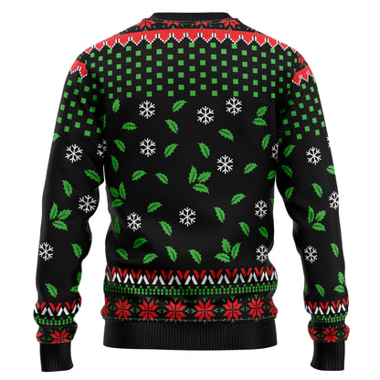 Ugly Christmas Sweater JulesRoche All-Over-Print Cotton Blend Julesroches