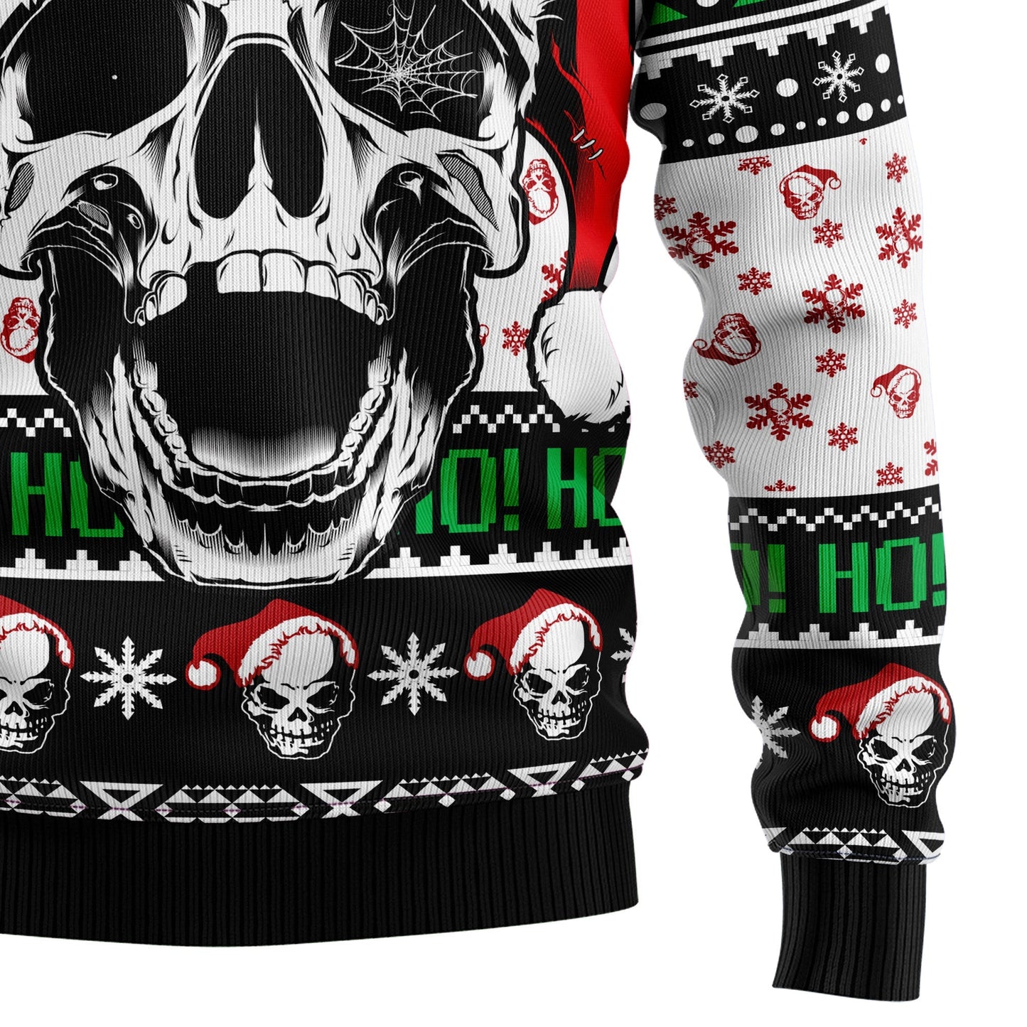 Ugly Christmas Sweater JulesRoche All-Over Print, Cotton-Spandex Julesroches