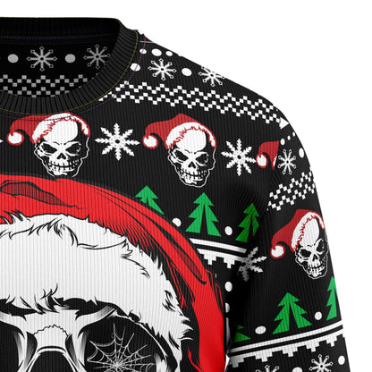 Ugly Christmas Sweater JulesRoche All-Over Print, Cotton-Spandex Julesroches