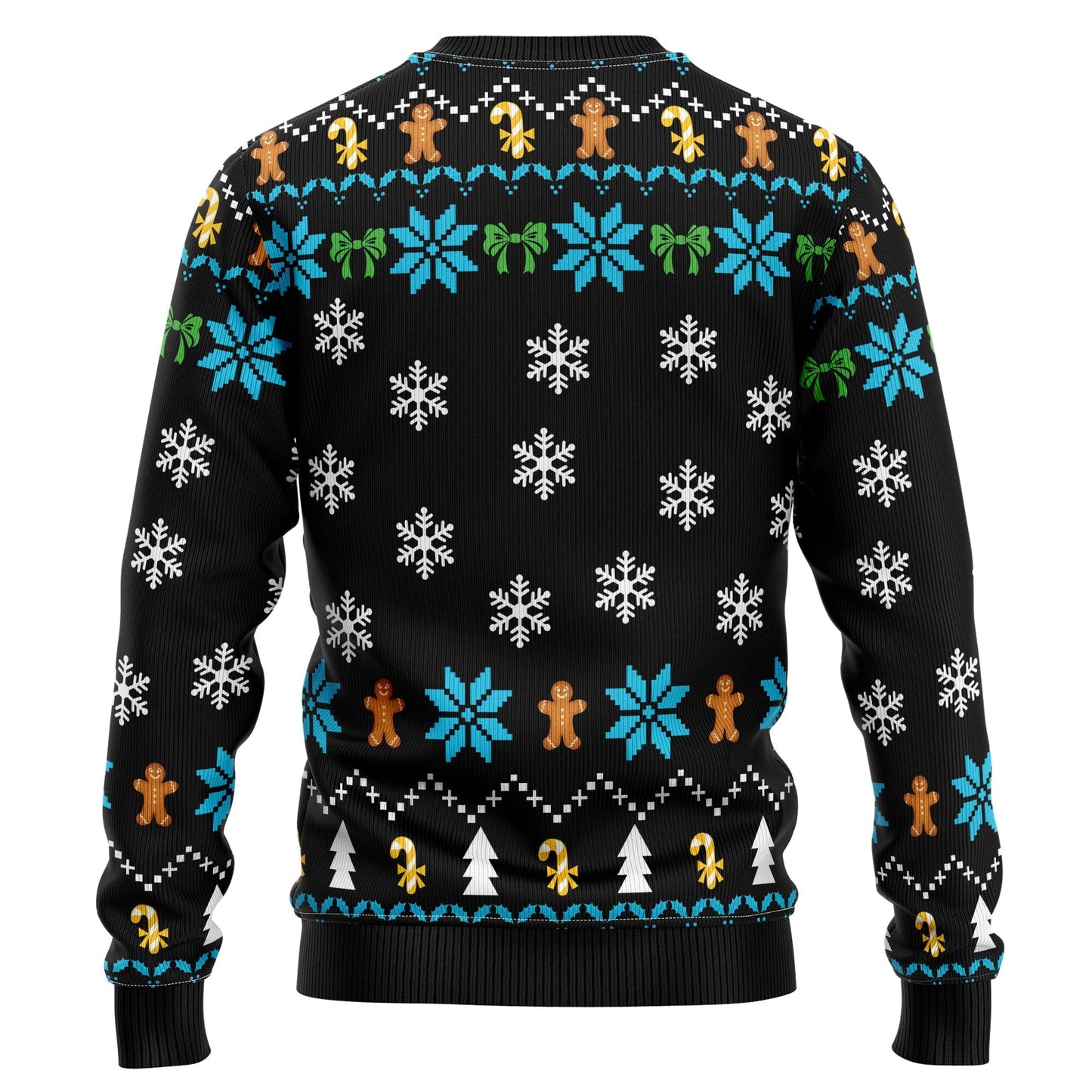 Ugly Christmas Sweater JulesRoche All-Over Print Cotton Wool Blend Julesroches